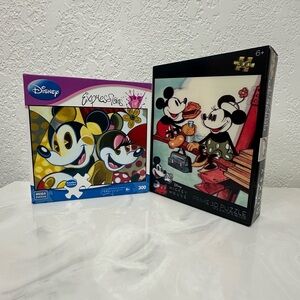 Disney Mickey & Minnie Mouse Puzzle Set